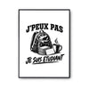 Poster J’peux pas je suis Étudiant