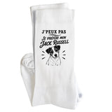 Chaussettes Homme Femme J’peux pas je préfère mon Jack Russell