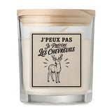Bougie Parfumée Vanille J’peux pas je préfère les Chevreuils