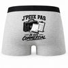 Boxer Homme J’peux pas je suis Commercial – Impression au dos