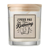 Bougie Parfumée Vanille J’peux pas j’ai Kickboxing
