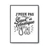 Poster J’peux pas j’ai Saut à l’élastique