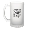 Verre à Bière J’peux pas j’ai Athlé