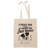 Tote Bag Beige J’peux pas je préfère mon Jack Russell
