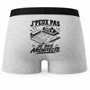 Boxer Homme J’peux pas je suis Architecte – Impression au dos
