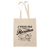 Tote Bag Beige J’peux pas j’ai Marathon