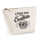 Trousse Beige J’peux pas j’ai Cueillette