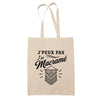 Tote Bag Beige J’peux pas j’ai Macramé