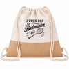 Sac à Dos Toile et Jute J’peux pas j’ai Badminton