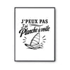 Poster J’peux pas j’ai Planche à voile