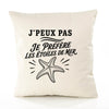 Housse de Coussin J’peux pas je préfère les Étoiles de mer