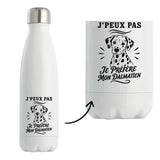 Gourde Isotherme J’peux pas je préfère mon Dalmatien
