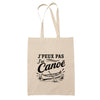 Tote Bag Beige J’peux pas j’ai Canoë