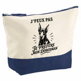 Pochette Grand Format J’peux pas je préfère mon Doberman