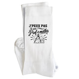 Chaussettes Homme Femme J’peux pas je suis Prof de maths