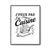 Poster J’peux pas j’ai Cuisine