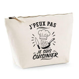 Trousse Beige J’peux pas je suis Cuisinier