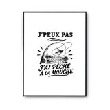 Poster J’peux pas j’ai Pêche à la mouche