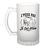 Verre à Bière J’peux pas je suis ATSEM