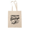 Tote Bag Beige J’peux pas j’ai Bobsleigh