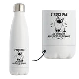 Gourde Isotherme J’peux pas je préfère mon Sacré de Birmanie
