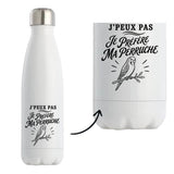 Gourde Isotherme J’peux pas je préfère ma Perruche
