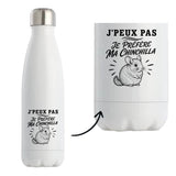 Gourde Isotherme J’peux pas je préfère ma Chinchilla