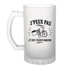 Verre à Bière J’peux pas je suis Policier municipal