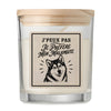 Bougie Parfumée Vanille J’peux pas je préfère mon Malamute