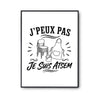 Poster J’peux pas je suis ATSEM