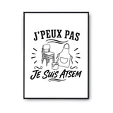 Poster J’peux pas je suis ATSEM