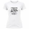 T-shirt de Sport Femme J’peux pas je préfère ma Tortue