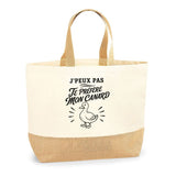 Sac J’peux pas je préfère mon Canard