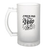 Verre à Bière J’peux pas j’ai Vélo