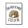 Poster Être prof de maths c'est la vie