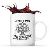 Mug J’peux pas j’ai Généalogie