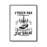 Poster J’peux pas j’ai Valse