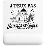 Tapis de Souris J’peux pas je pars en Grèce