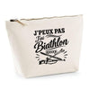 Trousse Beige J’peux pas j’ai Biathlon