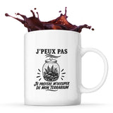 Mug J’peux pas je préfère m’occuper de mon Terrarium