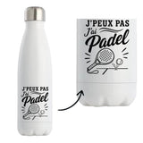 Gourde Isotherme J’peux pas j’ai Padel