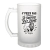 Verre à Bière J’peux pas je préfère les Lions