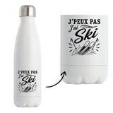 Gourde Isotherme J’peux pas j’ai Ski