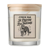 Bougie Parfumée Vanille J’peux pas je préfère les Jaguars