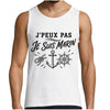 Débardeur Homme J’peux pas je suis Marin