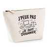 Trousse Beige J’peux pas je suis Douanier