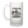 Verre à Bière J’peux pas je suis Normand