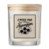 Bougie Parfumée Vanille J’peux pas j’ai Aquagym