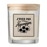 Bougie Parfumée Vanille J’peux pas j’ai Aquagym
