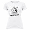 T-shirt de Sport Femme J’peux pas je suis Orthophoniste